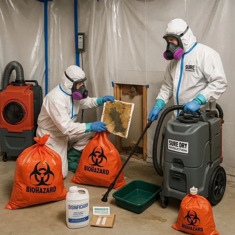 Contaminated Water Handling Protocols process in Tama, IA